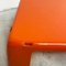 Space Age Italian Orange Plastic 4 Gatti Table by Mario Bellini for B&B, 1970s, Set of 2, Image 11