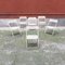 Mid-Century Modern Italian Outdoor Folding Metal Chairs, 1980s, Set of 6 2