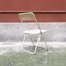Mid-Century Modern Italian Outdoor Folding Metal Chairs, 1980s, Set of 6 8