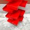 Space Age Italian Red Plastic Drawer Unit by Shiro Kuramata for Cappellini, 1980s, Image 7