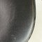 Sillas italianas Mid-Century de cuero negro y metal, años 80. Juego de 4, Imagen 17