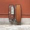 Italienischer Mid-Century Achteckiger Metallrahmen mit Verschließbaren Türen, 1950er 2
