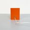 Mid-Century Modern Italian Orange Sheet Metal Table Lamp, 1970s 7