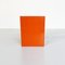 Mid-Century Modern Italian Orange Sheet Metal Table Lamp, 1970s, Image 6