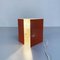 Mid-Century Modern Italian Orange Sheet Metal Table Lamp, 1970s, Image 2