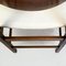 Mid-Century Modern Italian Wooden Chair with Leather Square Seat, 1960s, Image 13