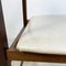 Mid-Century Modern Italian Wooden Chair with Leather Square Seat, 1960s, Image 6