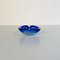Mid-Century Modern Italian Blue Murano Glass Oval Object Holder, 1970s, Image 8