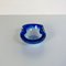 Mid-Century Modern Italian Blue Murano Glass Oval Object Holder, 1970s 6