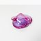 Mid-Century Modern Italian Purple Glass Ashtray with Irregular Shape, 1970s 11