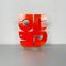 Rote italienische Mid-Century Modern Acrylglas Skulptur von Edmondo Cirillo, 1970er 7