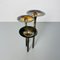 Mid-Century Modern French Silver Candle Holder with Three Stems, 1970s 10
