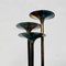 Mid-Century Modern French Silver Candle Holder with Three Stems, 1970s 9