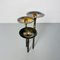 Mid-Century Modern French Silver Candle Holder with Three Stems, 1970s 11