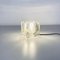 Lampade da comodino Mid-Century moderne in vetro spesso trasparente, Italia, anni '80, Immagine 13