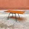 Italienischer Mid-Century moderner Ausziehtisch aus Metall & Holz, 1960er 5