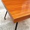 Mid-Century Modern Italian Metal and Wood Extendable Table, 1960s 10