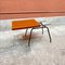 Italienischer Mid-Century moderner Ausziehtisch aus Metall & Holz, 1960er 4