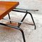 Mid-Century Modern Italian Metal and Wood Extendable Table, 1960s 7