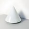 Mid-Century Modern Italian Conical Table Lamp with Double Opal Glass, 1970s, Image 7