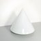 Mid-Century Modern Italian Conical Table Lamp with Double Opal Glass, 1970s, Image 11
