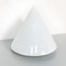 Mid-Century Modern Italian Conical Table Lamp with Double Opal Glass, 1970s 5