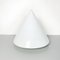 Mid-Century Modern Italian Conical Table Lamp with Double Opal Glass, 1970s 4