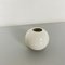 Small Mid-Century Modern Italian White Ceramic Vase, 1970s 6