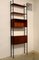 Austrian Teak Laddered Bookshelf with Writing Desk, 1960s 1