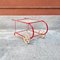 Mid-Century Modern Italian Red Metal Food Cart by Emu, 1980s, Image 2