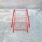 Mid-Century Modern Italian Red Metal Food Cart by Emu, 1980s, Image 7