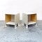 Mid-Century Modern Italian White Plastic Bedside Tables, 1970s, Set of 2, Image 2