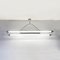 Mid-Century Italian Curved Steel Road and Double Neon Chandelier, 1940s, Image 6