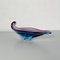 Mid-Century Modern Italian Violet Murano Glass Boat Centerpiece, 1970s, Image 8