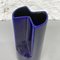 Mid-Century Modern Italian Irregular Shaped Blue Glazed Ceramic Vase, 1960s, Image 7