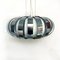 Mid-Century Modern Italian Chromed Chandelier with Steel Bands, 1970s 2