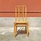 Mid-Century Modern Italian Rattan Chairs with Intertwining, 1960s, Set of 4, Image 6