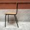 Mid-Century Modern Italian Beech and Metal School Chairs, 1960s, Set of 20 3