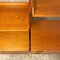 Mid-Century Modern Italian Teak Self-Supporting Bookcase with Cabinet, 1960s 5