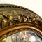 Italienische vergoldete ovale Spiegel mit Blattgold, 19. Jh., 1900er, 2er Set 4