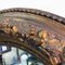 19th Century Italian Gilded Oval Mirrors with Gold Leaf, 1900s, Set of 2, Image 3