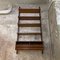 Italian Single Teak Wall Bookcase with Shelves with Desk and Compartment from Isa, 1960s 2