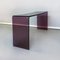 Console Mid-Century en Acrylic Glass Violette, Italie, 1970s 4