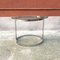 Mid-Century Modern French Steel Consoles with Glass Top, 1970s, Set of 2 5