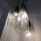 Mid-Century Modern Italian Murano Glass Three-Light Chandelier, 1970s 5