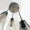 Mid-Century Modern Italian Murano Glass Three-Light Chandelier, 1970s 18