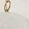 Mid-Century Modern Italian White Murano Glass Pendant from La Murrina, 1960s 16