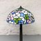 Mid-Century Modern Italian Liberty Colored Glass Table Lamp from Tiffany, 1960s 5