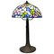 Mid-Century Modern Italian Liberty Colored Glass Table Lamp from Tiffany, 1960s, Image 1
