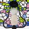 Mid-Century Modern Italian Liberty Colored Glass Table Lamp from Tiffany, 1960s, Image 8